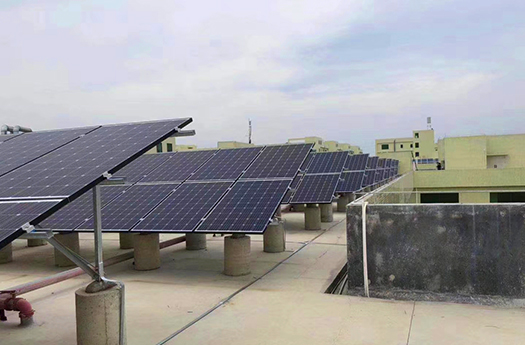 100KW on-grid sistema de energia solar para a fábrica na China