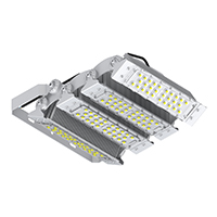 Luz de inundação LED modular ajustável comercial