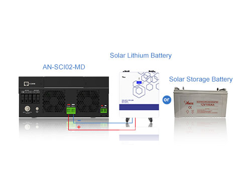 Ambas as baterias de armazenamento solar e baterias de lítio solar podem ser conectadas diretamente, e a função de balanceamento da bateria pode otimizar o desempenho da bateria e prolongar a vida útil da bateria.