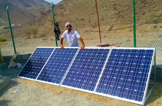 30KW off-grid sistema solar na Argélia
