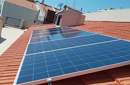Projeto do governo do sistema solar de 5.5KW para a vila no Líbano