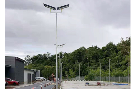 Projeto de luz solar de estacionamento em Brunei