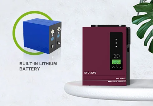 Compatível com bateria de lítio, design de carga de bateria inteligente para maximizar a vida útil da bateria.
