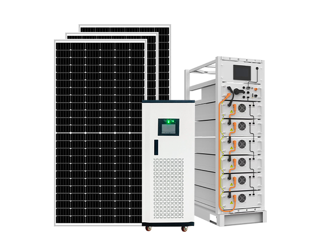 30KW-50KW Comercial Off Grid Sistema de Armazenamento de Energia Solar