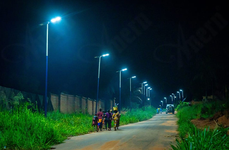 Government Federal Republic Solar Street Light Project in Nigeria